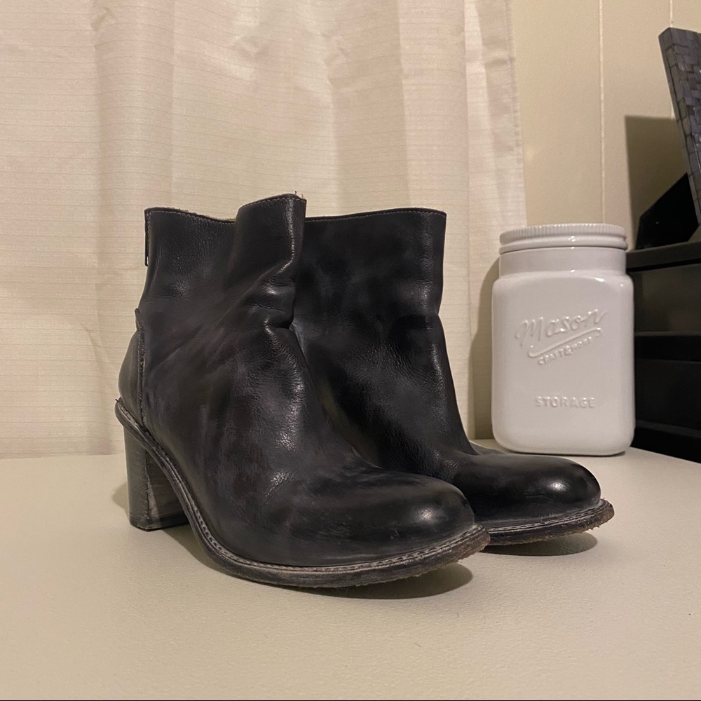 Bed Stu Boots Booties Leather (Fits Like Size 8)
